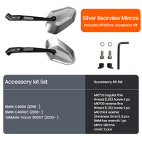 RM 02 Foldable Rearview Mirror – Pair