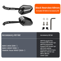 RM 02 Foldable Rearview Mirror – Pair