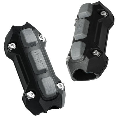 Motorcycle Crash Bar Buffer Protective Rubber Sleeve（two-piece Included）