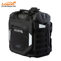 Alps Inflatable Motorcycle Side Bags – Waterproof TPU with 300KG Impact Protection, Quick Access, MOLLE System, IPX7 Rated (Pair)