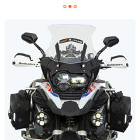 Wanderer Motorcycle Crash Bar Bags – Inflatable/Non-Inflatable, Waterproof Frame Bags with Reflective Strips & Anti-Theft System (Pair)