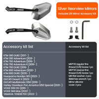 RM 02 Foldable Rearview Mirror – Pair