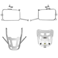 PIKE TRACKER Series Side Cases and Top Case-HONDA NC750X (2021- )The case rack is available separately. Please add it to your order if you need it.