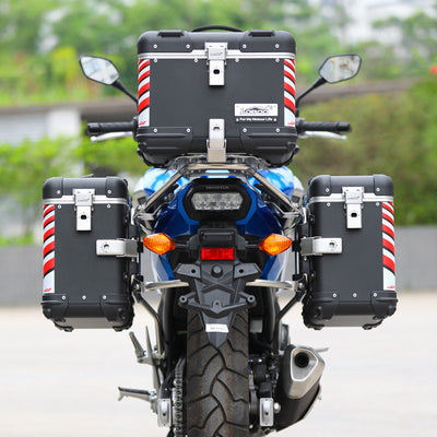 TIBET  Series Side Cases and Top Case-HONDA NC750X (2021- )The case rack is available separately. Please add it to your order if you need it.