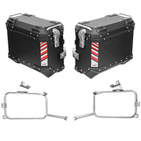 PIKE TRACKER Series Side Cases and Top Case-HONDA NC750X (2021- )The case rack is available separately. Please add it to your order if you need it.