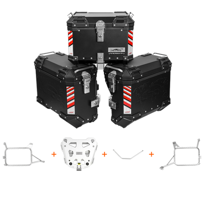 PIKE TRACKER Series Side Cases and Top Case-HONDA CRF1100L ADV (2020- )