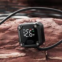 C36 Motorcycle Bi-Directional Battery Charger – 100W PD Fast Charge, Real-Time Voltage Display, IP67 Waterproof, Lead-Acid Repair, Mirror/Adhesive Mount