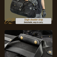 LOBOO Vintage Tail Bag-BWB40BK