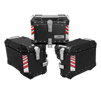 PIKE TRACKER Series Side Cases and Top Case-HONDA NC750X (2021- )The case rack is available separately. Please add it to your order if you need it.