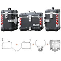 TIBET  Series Side Cases and Top Case-HONDA NC750X (2021- )The case rack is available separately. Please add it to your order if you need it.