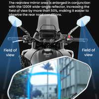 RM 03 Foldable Rearview Mirror – Pair