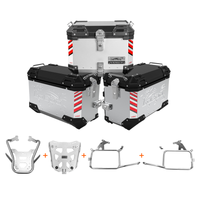 PIKE TRACKER Series Side Cases and Top Case-HONDA CB400X (2021- )-CB500X (2019- ) - NX400(2024-)