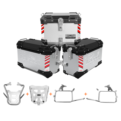 PIKE TRACKER Series Side Cases and Top Case-HONDA CB400X (2021- )-CB500X (2019- ) - NX400(2024-)