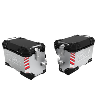 PIKE TRACKER Series Side Cases and Top Case-HONDA NC750X (2021- )The case rack is available separately. Please add it to your order if you need it.