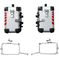 TIBET  Series Side Cases and Top Case-HONDA NC750X (2021- )The case rack is available separately. Please add it to your order if you need it.